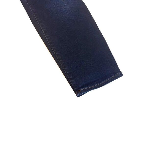 Madewell Mid-Rise Skinny Jeans Dark Wash Sz 30 EUC Stretch Preppy Classic Dark - Picture 4 of 9